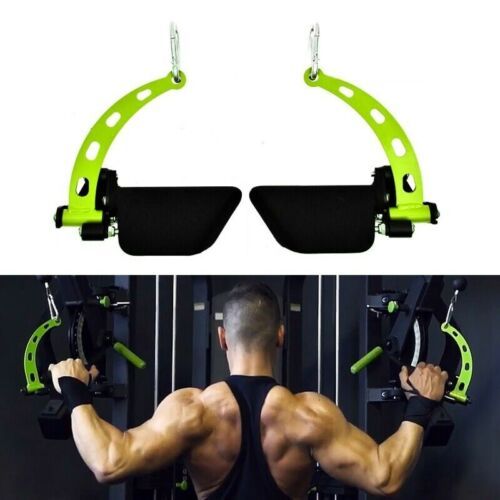 Gym Fitness Lat Pulldown Rowing Bar Pulley Cable Machine T Bar V Bar Attachments rocket fitness