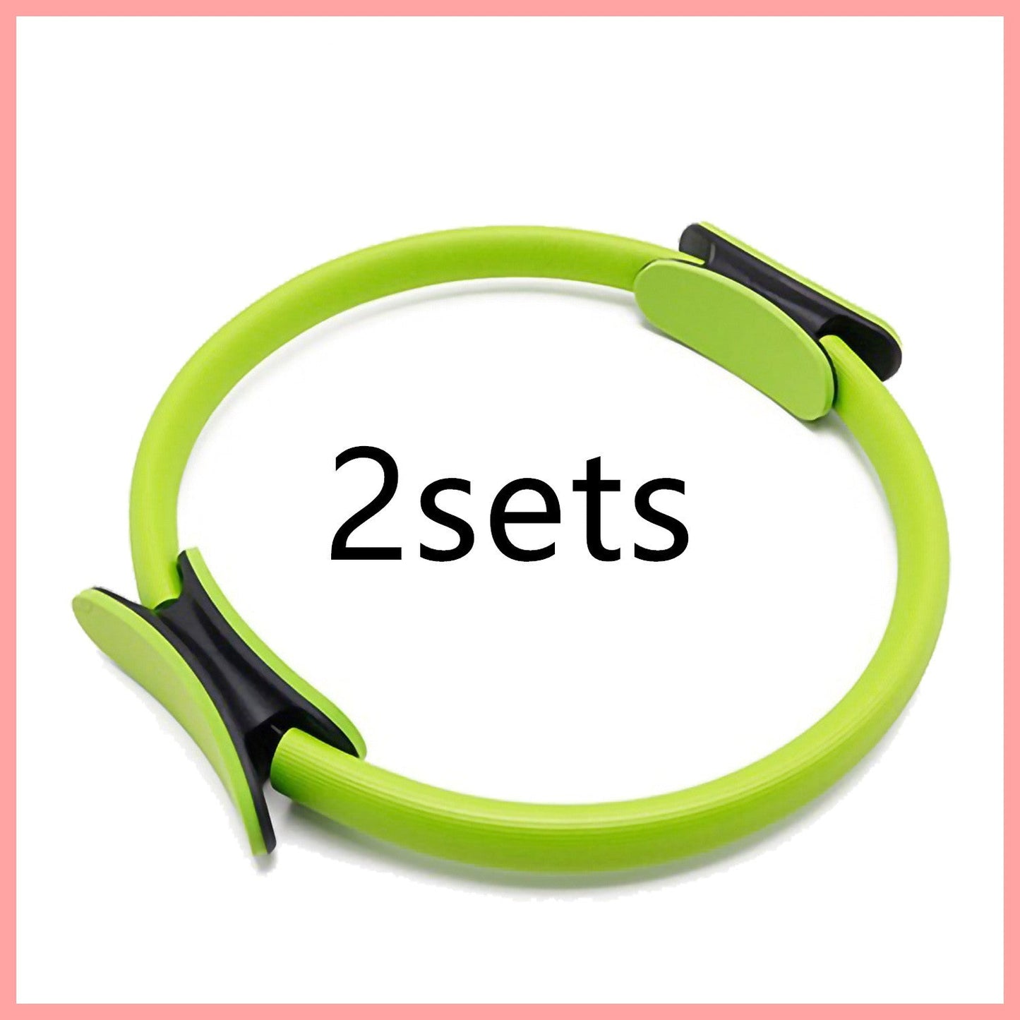 Yoga Fitness Pilates Ring Women Girls Circle Magic Dual Exercise Home Gym Workout Sports Lose Weight Body Resistance rocket fitness