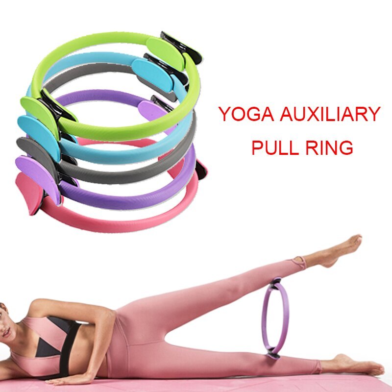 Yoga Fitness Pilates Ring Women Girls Circle Magic Dual Exercise Home Gym Workout Sports Lose Weight Body Resistance rocket fitness